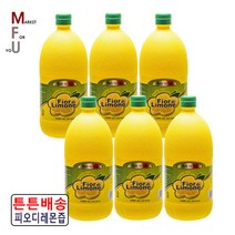 피오디 레몬즙 1000ML 6개 레몬에이드 레몬쥬스 K