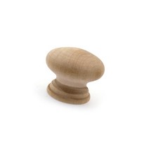 네추럴 무도색 원목 나무 목재 단추모양 원형 36mm 가구손잡이 싱크대 서랍 장롱 화장대 책상 리폼, 1개
