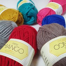 미니망고 실 겨울실 털실, 11 밤색