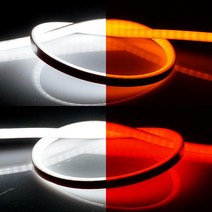 슬림핏 12V 면발광 LED바 모듈포함 줄조명 경관조명, 30cm, (버전2)화이트-옐로우