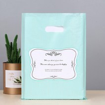 가방손잡이 가방DIY키트 50Pcs 더 많은 패턴 쥬얼리 비닐 봉지 15x2 0cm/20x26cm 두꺼운 부티크 선물 포장, 18 S_01 15x20cm