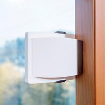 푸쉬형 창문열림방지 접착식 잠금장치 2개 보안용품