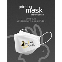마스크 인쇄 계묘년 KF94 새해 2023 3D입체형 25매, 대형_design 6