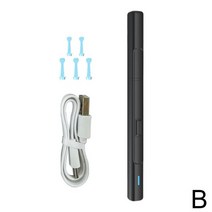 강아지 고양이 귀청소 귀이개 귀청소기 led 귀이개 스마트 비주얼 귀 클리너 내시경 이어픽 카메라 검이, 02 B