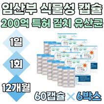 프로 신 바이오틱스 아연 식물성 장용성 캡슐 특허 유산균 락토바실러스 장 건강 보조 소화 장내 유익균