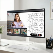 LG전자 24MP500W 24인치 화이트 모니터 16:9 LED IPS 광시야각 Full HD, 무료택배배송