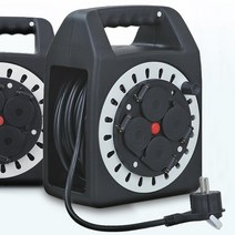 20m 오토 릴선 캠핑장 오토릴 캠핑용 용품 캠핑 리드선 연장선 전기선 usb 연장 자동, 20m 블랙