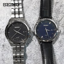 [밴드+필름+수리툴] 세이코 SNE489J1 SNE491J1 남자가죽메탈시계 백화점AS가능
