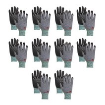 3M 니트릴 폼 코팅장갑 슈퍼그립200 SuperGrip200 작업장갑 10개묶음, 10개, L