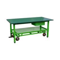 이동형 철제 1단서랍 선반 작업대 선별대 SB-MWH2D