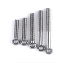 아이볼트 앙카 고리 링 아이너트 스텐 서스 철 M4 M5 M6 M8 M10 M12 M16 5pcs 미터법 스레드 윙 힌지 나사 아이 볼트 스터드 굴절 식 앵커 볼트 pvc 앵커, m6 5개, 20mm
