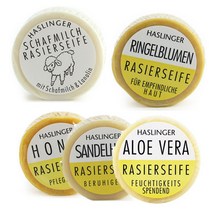 해스링거 면도 비누 60g 천연 쉐이빙 솝 Haslinger, Sandalwood