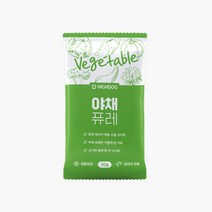 하이독 강아지 자연식 화식(수제사료) 야채 퓨레 50g X 5팩