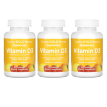 CGN 가족 Vitamin D3 Gummy 2000IU 과일맛 키즈 청소년 어린이용 비타민D 구미 90개 1통