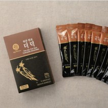 더덕차 세트 제주 무농약 무설탕 스틱 액상형