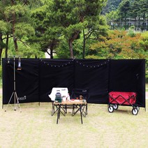 캠핑 윈드스크린 대형 바람벽 차박 텐트 바람막이 타프 사생활보호 가림막 울타리 그늘막, 윈드스크린(연베이지)