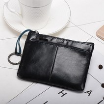 가죽지갑 레더지갑 수제 악어 남성 카드 천연 남자 명함 소가죽 슬림 지퍼 동전 반지갑 얇은 카드지갑