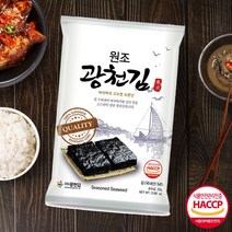 [원조광천김] 전장김 도시락김 구운 광천김 택일, 1박스, 전장김 16봉