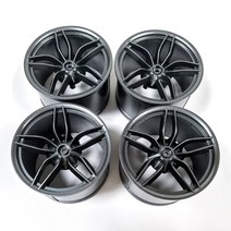 테크닉 부가티 42083 페라리 42143 데이토나 SP3 호환블럭 휠 타이어 세트 80290, 5번 휠 딥 스페이스 그레이 4개