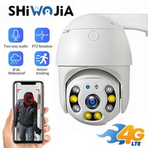 영어 매뉴얼 석굴집 옥외 1080P 고화질 모니터링 4G SIM 카드 행동카메라 GSM 4X 줌 클라우드 무선 보안 IP 카메라 AI 360 카메라, 4G 추가 128GB, 영국 플러그