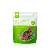 TS써니 강아지 간식 냠냠쿠키 100g, 그린(관절건강&피부모질)