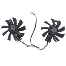 Dataland Rx580 2048sp 그래픽 카드 냉각 4pin 12V 0.35a 용 GA91S2H VGA 팬