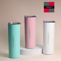 투썸 파스텔 텀블러 580ml 3종 (택1), 핑크, 1개