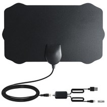 hengshanlao 2021 dropshiping HDTV 안테나 실내 3000 마일 디지털 안테나 tv 공중 DVB-T2 ATSC ISDB 위성 접시 수신기, 검은 색
