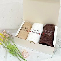 군인제작수건 자유문구 타입 군대수건 자수 타올 곰신 군인선물, 1개, 기본형 모던그레이-E