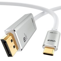 코드웨이 USB Type-C to DP 케이블, 3M
