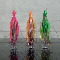 문어에기 선상문어전용 쭈꾸미 갑오징어 선상낚시 꼴뚜기에기, 오렌지왕발