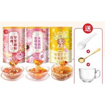 연근 분말 수프 복숭아딸기맛+장미견과류맛+파인애플망고맛 500g+500g+500g /3개 구매시 유리컵 증정-브리에, 파인애플망고맛500gX1개