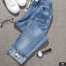 가바바 여성 빅사이즈 올여름 시원하게 입어보자 데님바지 G47613