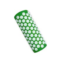 지압 슬리밍 편두통 소화안될때 손 발 바닥 수기치료 베스트 연꽃 자침 뜸형 마사지 매트, 녹색 베개