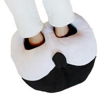 따끄니 발 전기 풋워머 사무실 가정용 발난로, 시바궁뎅이(블랙)