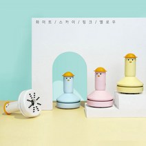 CL 신학기 설레는 걸음 특별찬스 오리 청소기 구매시 캐릭터 무릎담요는 선물로 드려요, 큐티오리 옐로우(C503-1), 화이트팬더
