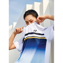 (예약판매)요넥스 티셔츠 2023SS 231TS018F LIGHT GRAY 여성 배드민턴 경기복 게임웨어 반팔 티셔츠 오남스포츠
