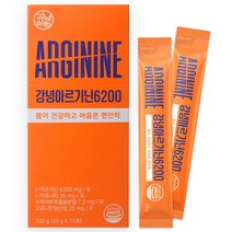 고함량 강녕아르기닌 6200mg 시트룰린 흡수율 극대화 강녕상회 아르지닌, 6박스 (3개월분)