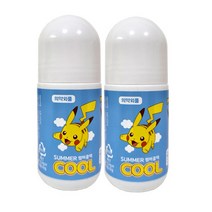 2030 포켓몬 썸머쿨 썸머쿨액 바르는 볼타입 50ml, 2개
