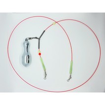 원투채비 스네이크천칭 천평채비 묶음추, 1단(5cm)
