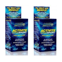 MHP Activite Multi 액티바이트 멀티비타민 120Tabs X 2팩, 120개입, 2개