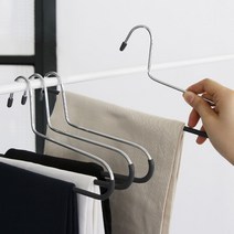 홈앤하우스 멀티코팅 바지 걸이 10P + 10P, 다크그레이, 옵션선택