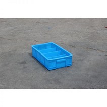 콘티박스 4개 4칸 상자 분할 공구 부품 분류 다중 칸막이 전자 조립 나사, 4칸 상자의 경우 330*180*80, 파란색