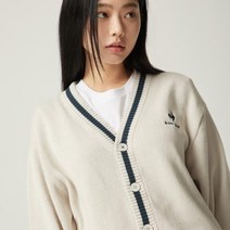 [르꼬끄] 자켓 KQF QN323TFT83-SBG 워셔블 스웨터 가디건 / SBG0