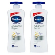 바세린 인텐시브케어 어드밴스드 리페어 바디로션 대용량 600ml 2개, 600ml x 2개