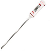 향초만들기100-20cm 양초 심지 무연 왁스 순수 코튼 코어 DIY 만들기 사전 파티 용품 50 개/2.6 개, 34 thermometer 2