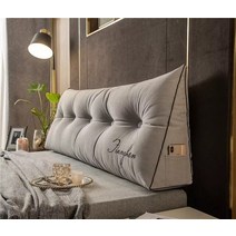 침대 등받이 삼각 쿠션FORMTHEO-큰 긴 웨지 베개 장식 홈 침대 머리판 등 쿠션 싱글 더블, 06 as picture_05 150x50x20cm