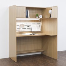 스터디스타 독서실책상 와이드 1200 라이트 슐레이먼오크 오른쪽선반, 슐레이먼오크 오른쪽선반454373