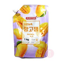 쥬피터 저온농축 망고쨈 1kg, 1개