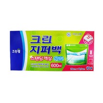 크린 지퍼백 스탠딩액상 600ml 지퍼팩